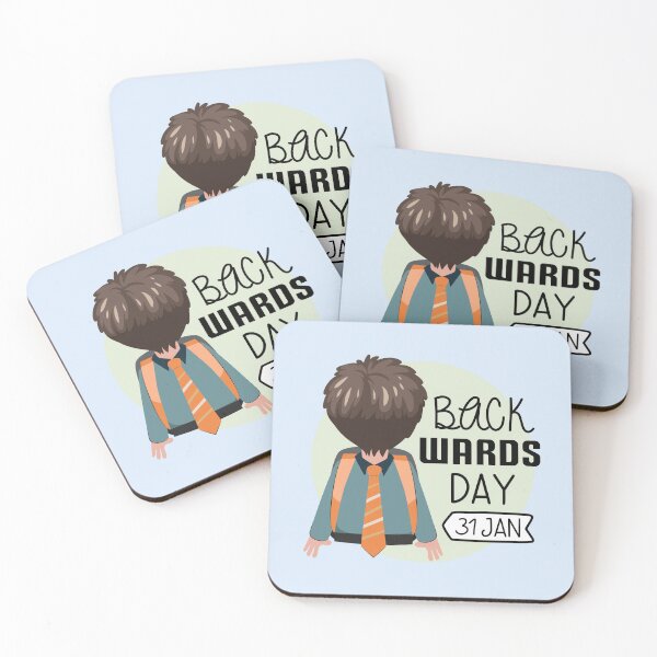 Item preview, 31 January Back Wards Day - Wacky Holidays designed and sold by ChemicalXShop.
