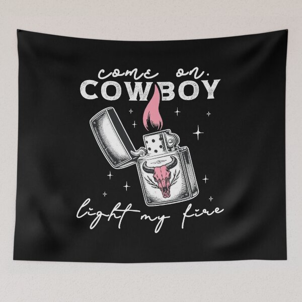 Item preview, Cowboy Light My Fire Valentines designed and sold by imlubijane.