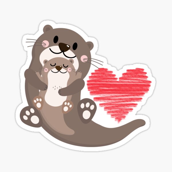 Artikel-Vorschau von Bedeutende Otter, designt und verkauft von Playful Strokes.