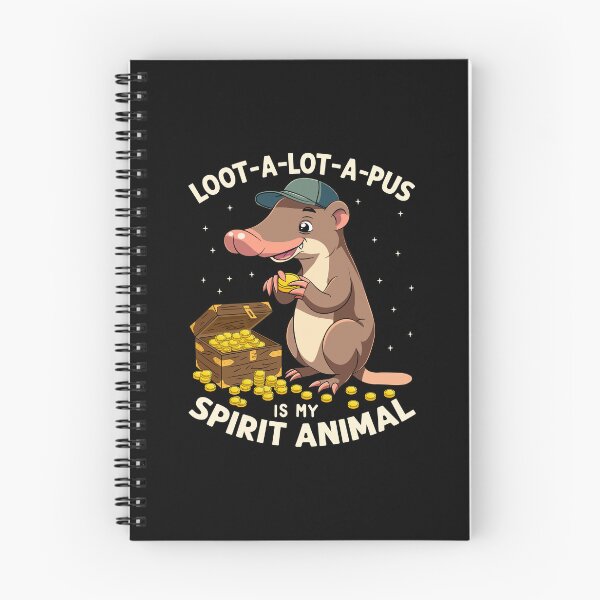 Item preview, Lootalotapus Funny Gamer Platypus Spirit Animal designed and sold by Designer-Girl.
