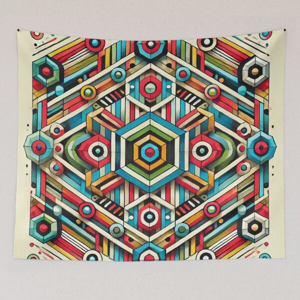 Item preview, Geometric Harmony in Color designed and sold by Sigtrix.