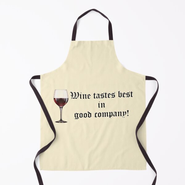 Item preview, Wine tastes best in good company! Wine glass. designed and sold by mikistudio.