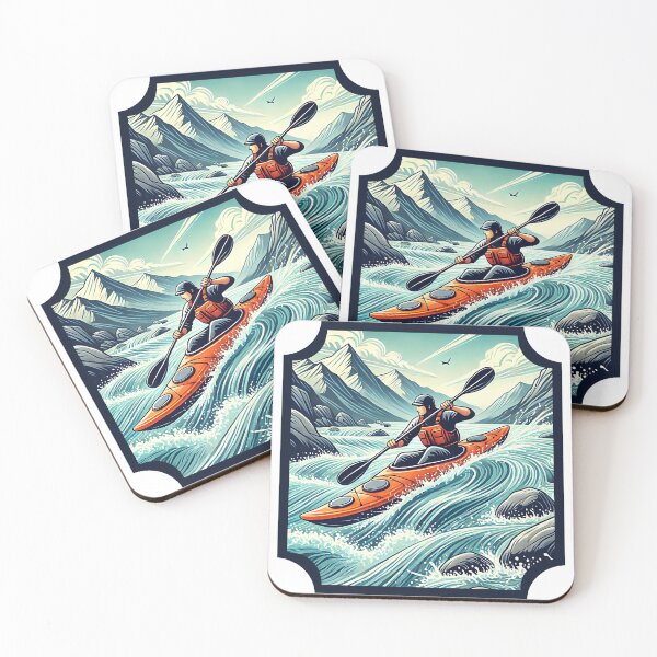 Item preview, Whitewater kayaking designed and sold by Red-forever.