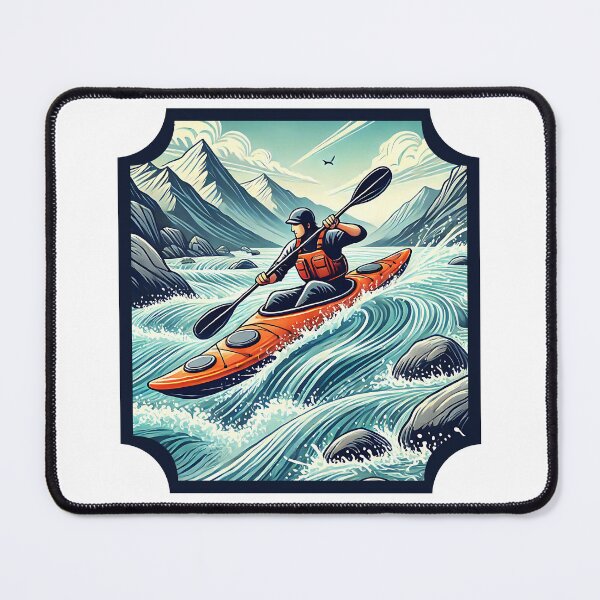 Item preview, Whitewater kayaking designed and sold by Red-forever.