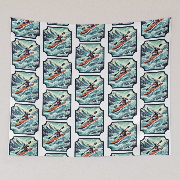 Item preview, Whitewater kayaking designed and sold by Red-forever.