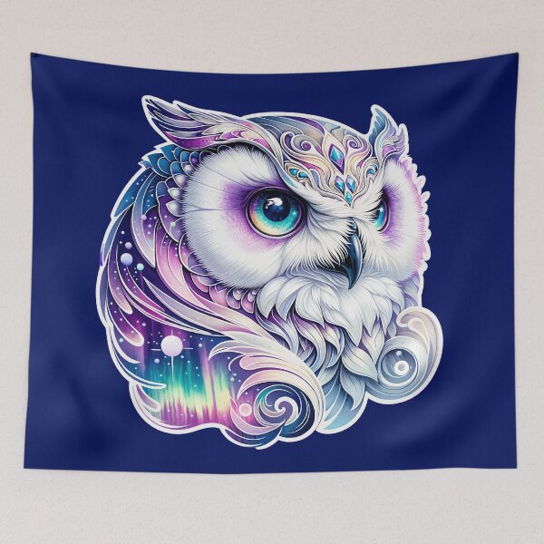 Item preview, Owl of the Aurora designed and sold by Kestrelle.