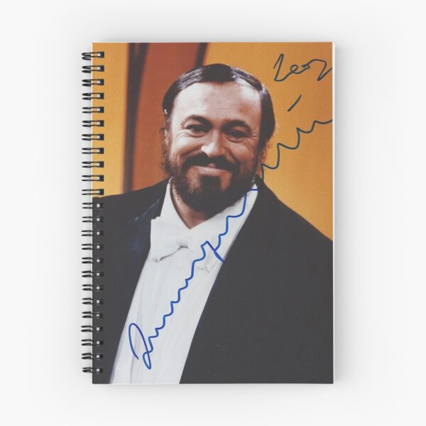 Item preview, luciano pavarotti Autograph designed and sold by mondy4.