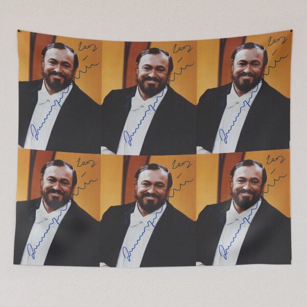 Item preview, luciano pavarotti Autograph designed and sold by mondy4.