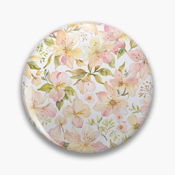 Item preview, Honeysuckle flower pattern designed and sold by CoolPixels.