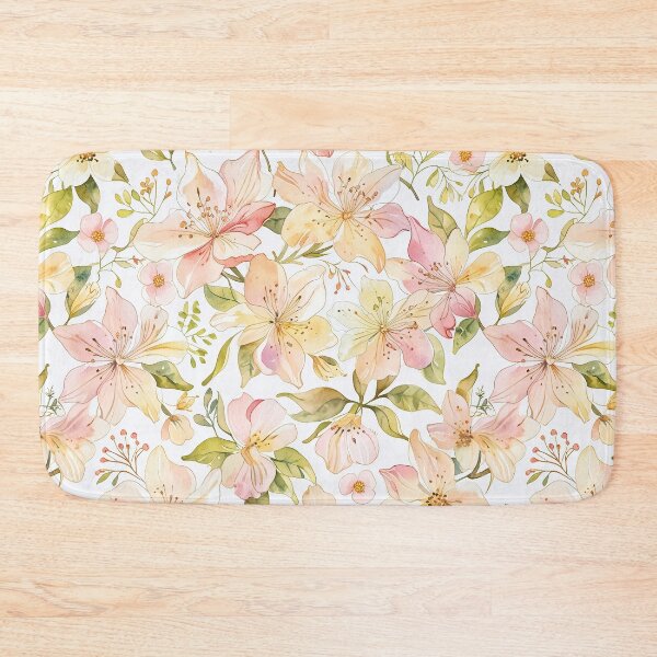Item preview, Honeysuckle flower pattern designed and sold by CoolPixels.