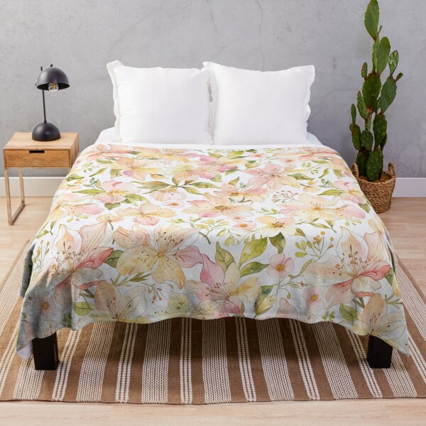 Item preview, Honeysuckle flower pattern designed and sold by CoolPixels.