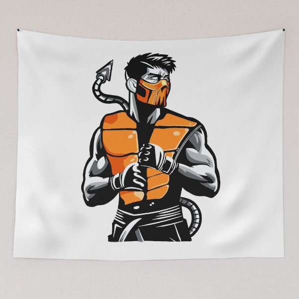 Item preview, Scorpion mortal kombat designed and sold by Alex-B-Russo.