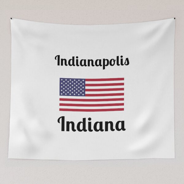 Item preview, Indianapolis Indiana - Stylish Prints, designed and sold by Fleetwood1994.