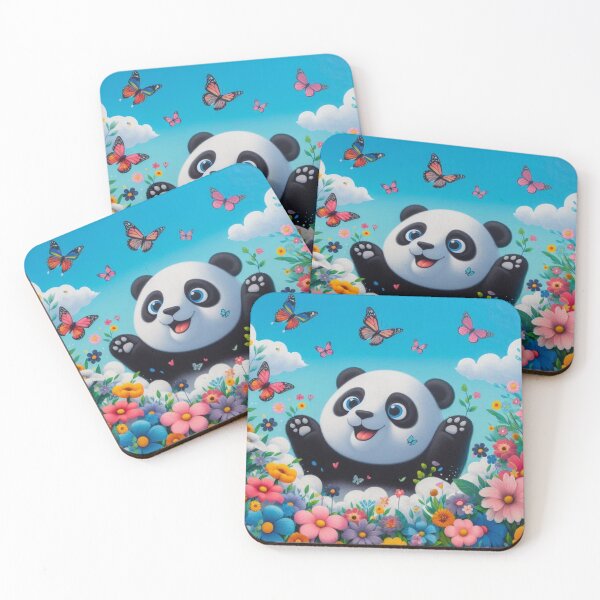 Item preview, happy panda designed and sold by Krea-kassandra.