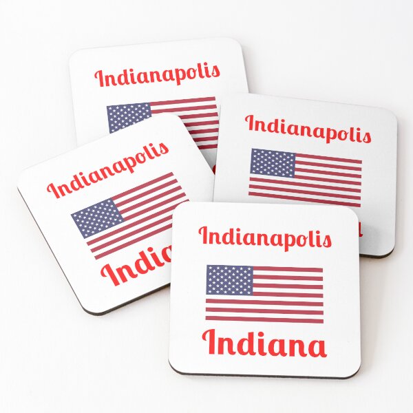 Item preview, Indianapolis Indiana - Stylish Prints, designed and sold by Fleetwood1994.