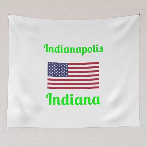 Item preview, Indianapolis Indiana - Stylish Prints, designed and sold by Fleetwood1994.