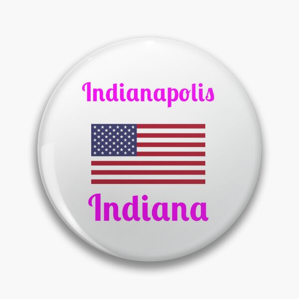 Item preview, Indianapolis Indiana - Stylish Prints, designed and sold by Fleetwood1994.