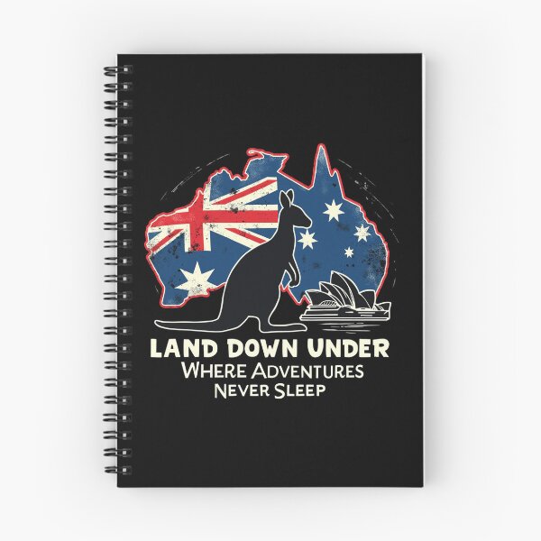 Item preview, Australia Kangaroo Aussies Land Down Under Australian designed and sold by Blok45.