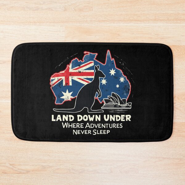 Item preview, Australia Kangaroo Aussies Land Down Under Australian designed and sold by Blok45.