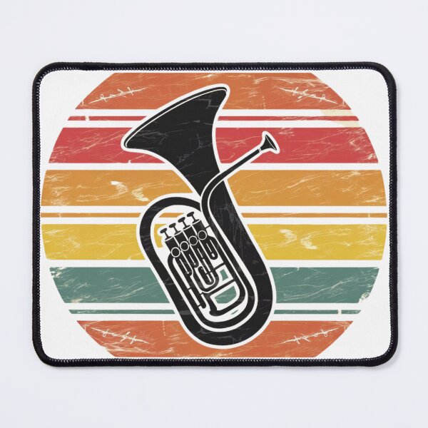 Item preview, Euphonium Player Music Retro designed and sold by ladyindigital.