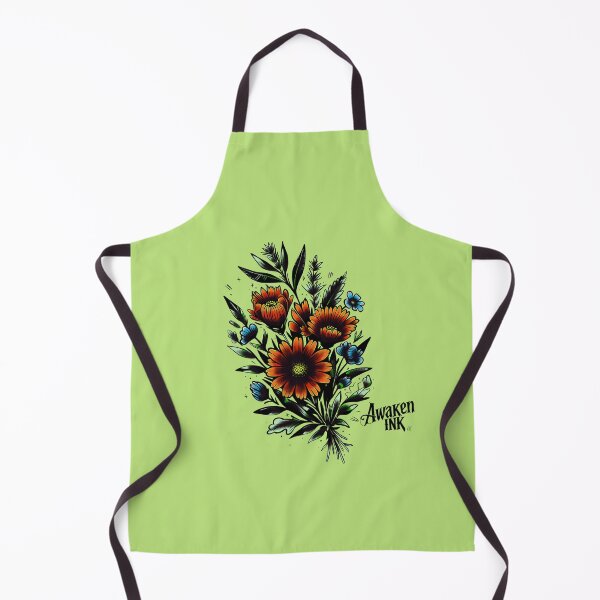 Item preview, Awaken ink tattoo daisy flowers designed and sold by Awakenink.