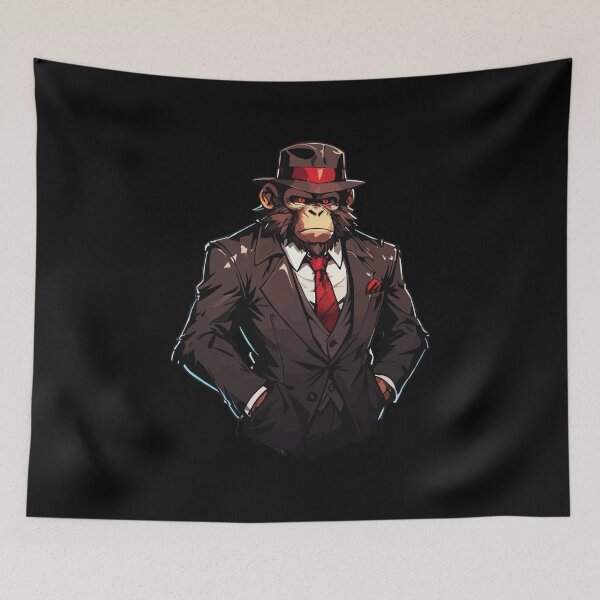 Item preview, Gangster Monkey designed and sold by Getup-clothing.