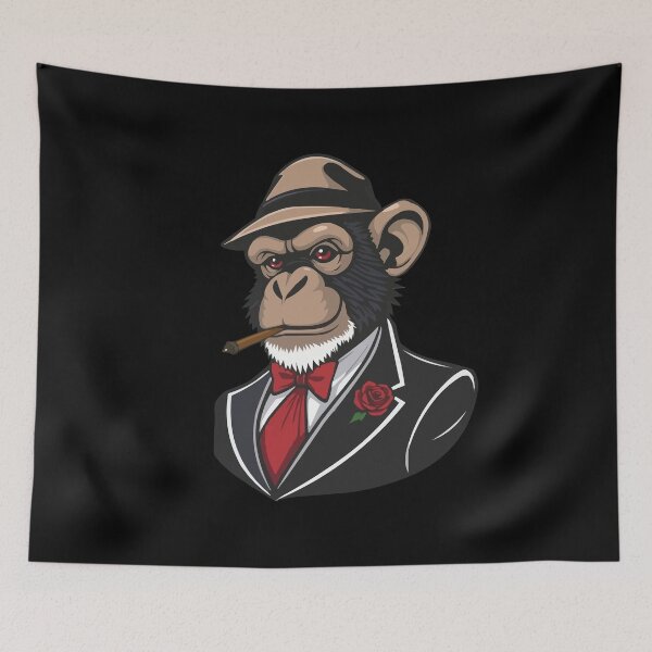 Item preview, Gangster Monkey designed and sold by Getup-clothing.