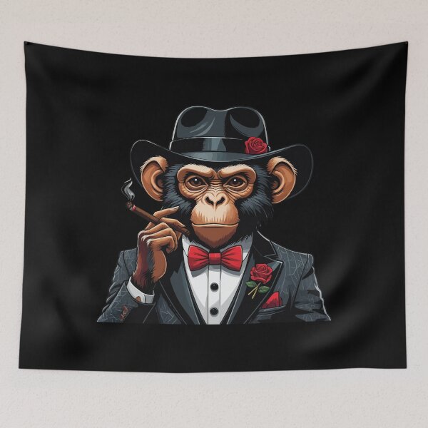 Item preview, Gangster Monkey designed and sold by Getup-clothing.