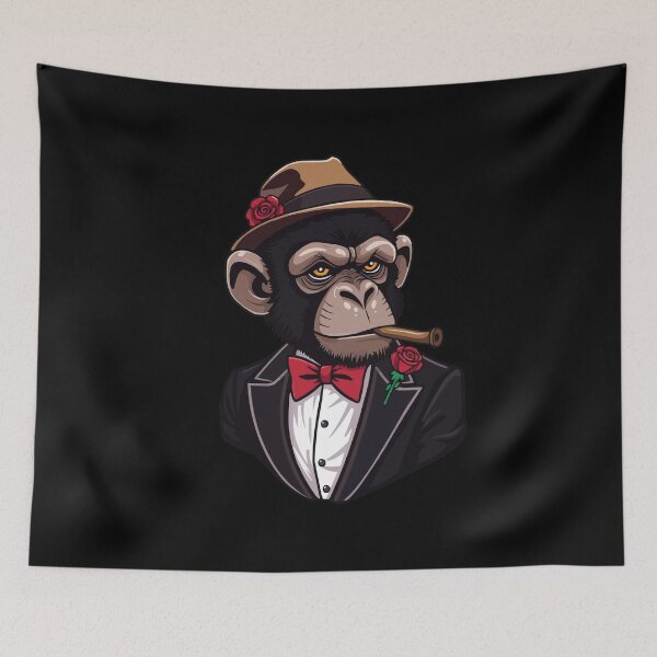 Item preview, Gangster Monkey designed and sold by Getup-clothing.