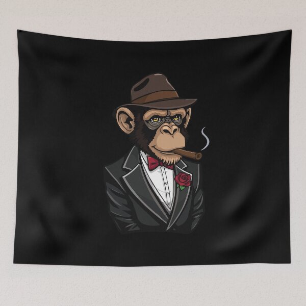 Item preview, Gangster Monkey designed and sold by Getup-clothing.