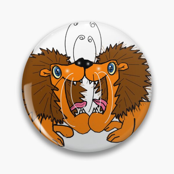 Item preview, Animal - Two Lions ' competition  designed and sold by Shirley cute art .