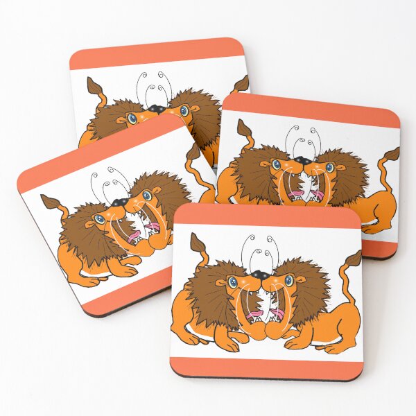 Item preview, Animal - Two Lions ' competition  designed and sold by Shirley cute art .