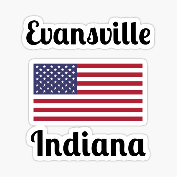 Item preview, Evansville Indiana - Stylish Prints, designed and sold by Fleetwood1994.