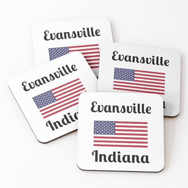 Item preview, Evansville Indiana - Stylish Prints, designed and sold by Fleetwood1994.