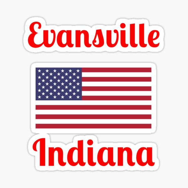 Item preview, Evansville Indiana - Stylish Prints, designed and sold by Fleetwood1994.