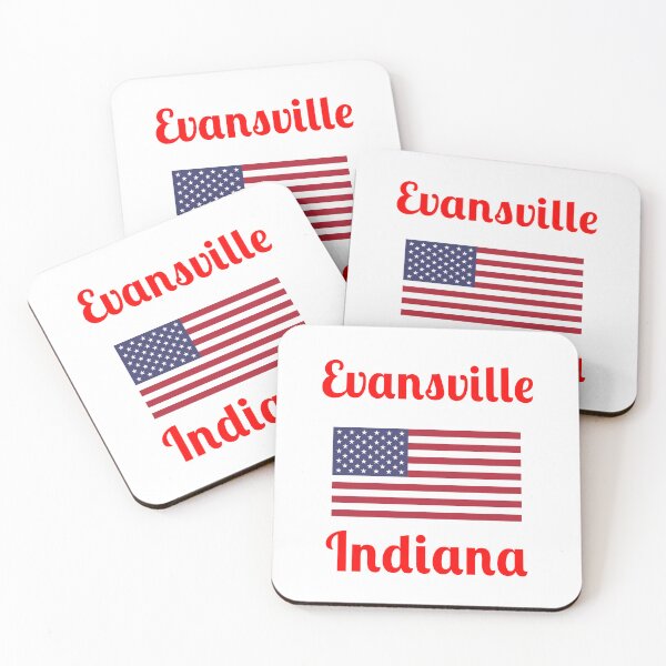 Item preview, Evansville Indiana - Stylish Prints, designed and sold by Fleetwood1994.
