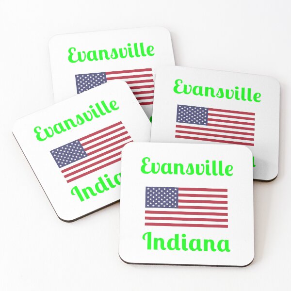 Item preview, Evansville Indiana - Stylish Prints, designed and sold by Fleetwood1994.