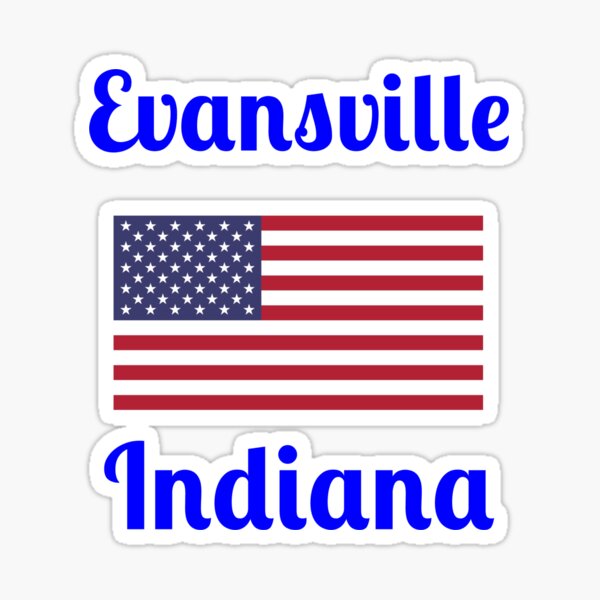 Item preview, Evansville Indiana - Stylish Prints, designed and sold by Fleetwood1994.