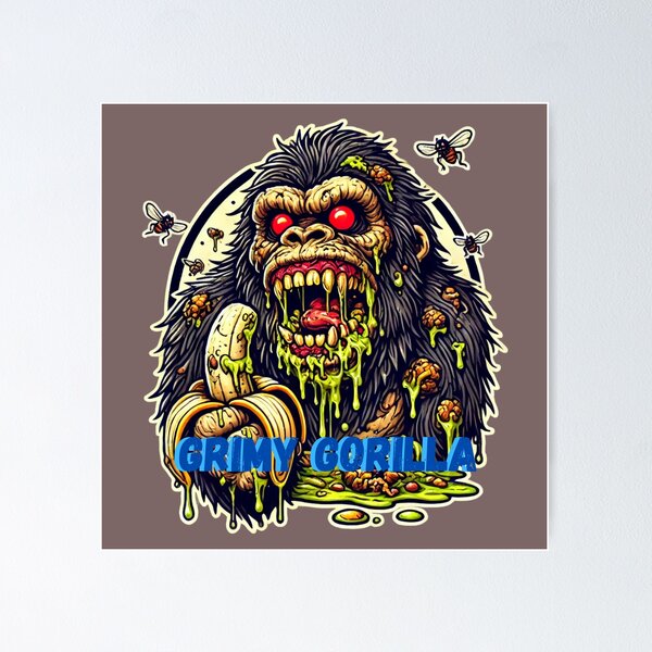 Item preview, Grimy Gorilla – A Wild and Wacky Jungle Beast designed and sold by Nauert's.