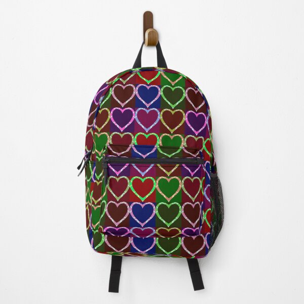 Item preview, Fun and Warm Decorative Hearts in Squares designed and sold by WD-Artist.