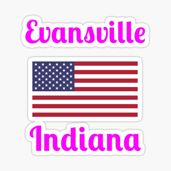 Item preview, Evansville Indiana - Stylish Prints, designed and sold by Fleetwood1994.