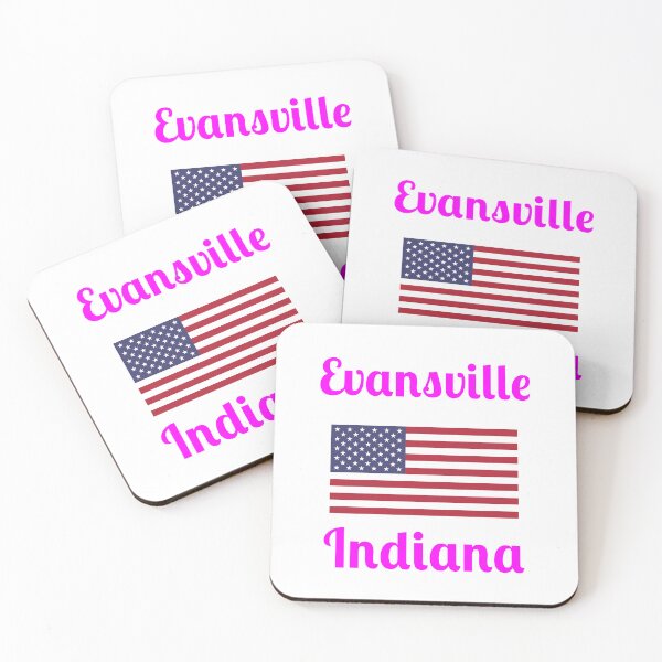 Item preview, Evansville Indiana - Stylish Prints, designed and sold by Fleetwood1994.