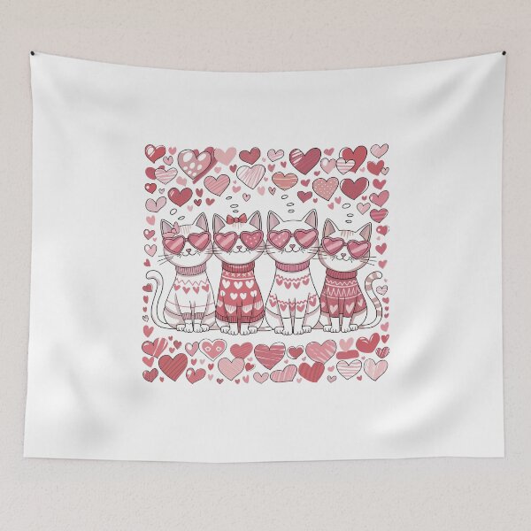 Item preview, valentine cat designed and sold by jkrphoto.
