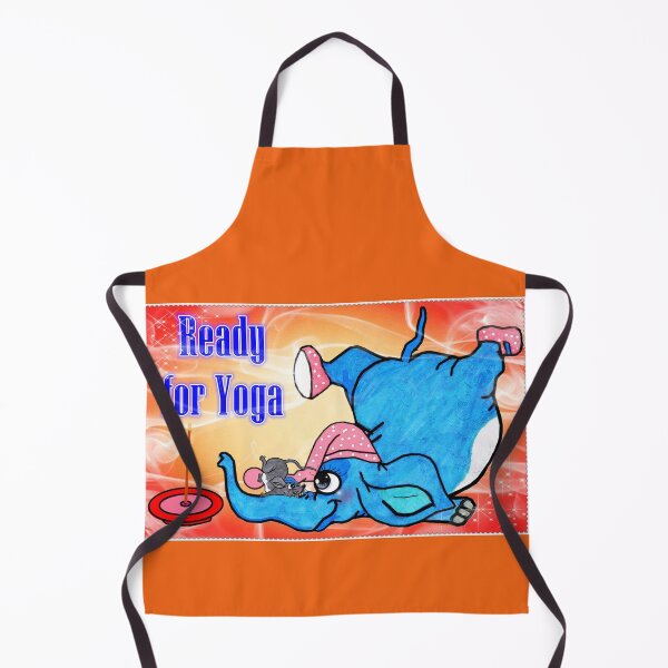 Item preview, Animals - Elephant and rat - Ready for Yoga designed and sold by Shirley cute art .