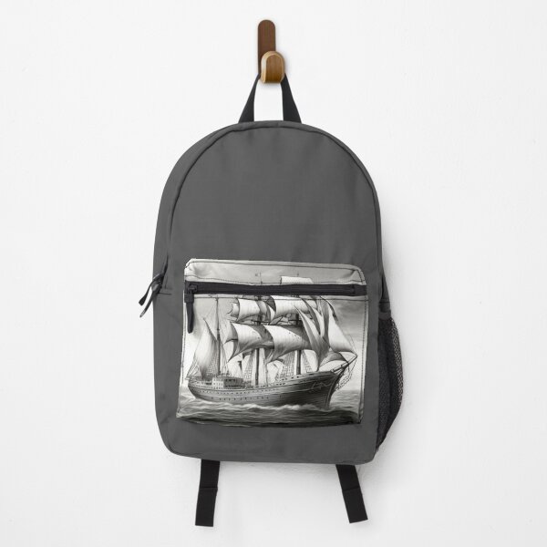 Item preview, pencil art ship designed and sold by Habet.