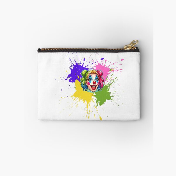Item preview, Copie de Colorful clown woman with paint splashes designed and sold by Design Shop.