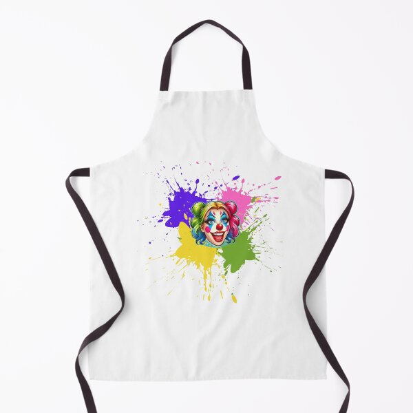 Item preview, Copie de Colorful clown woman with paint splashes designed and sold by Design Shop.