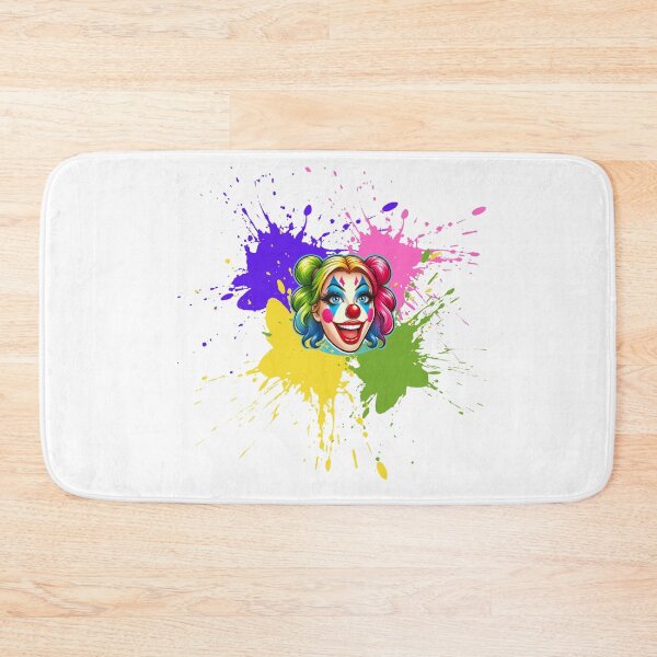 Item preview, Copie de Colorful clown woman with paint splashes designed and sold by Design Shop.