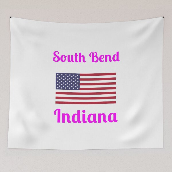 Item preview, South Bend Indiana - Stylish Prints, designed and sold by Fleetwood1994.