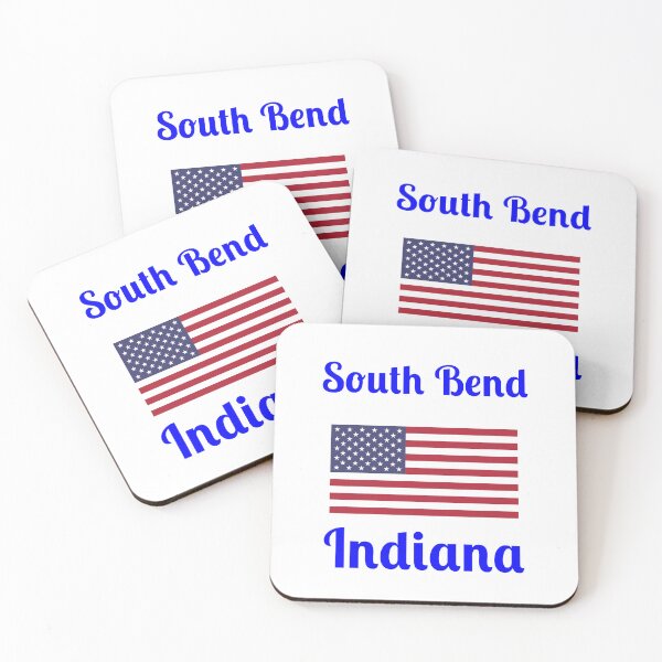 Item preview, South Bend Indiana - Stylish Prints, designed and sold by Fleetwood1994.